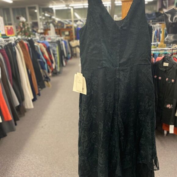 Lan Ting Sz. 16 2pc Lace Gown w/Cover NEW - Picture 6 of 8